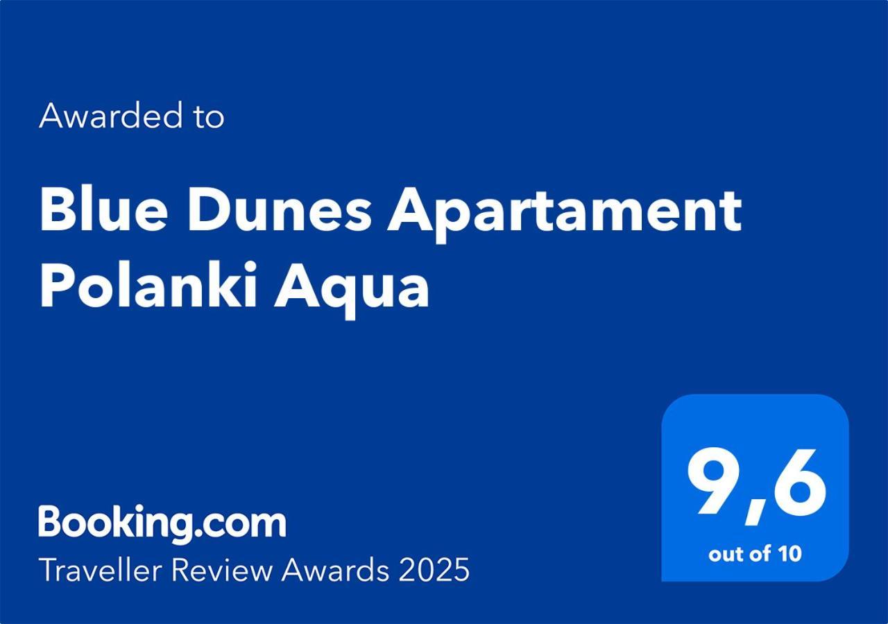 Blue Dunes Apartament Polanki Aqua โควอบเซก ภายนอก รูปภาพ